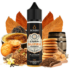 60ml Cookie Supra Reserve Bombo Platinum Tobaccos - 15ml S&V | www.e-smoke.sk