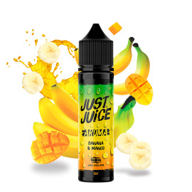 60ml Banana & Mango JUST JUICE Aroma - 12ml S&V | www.e-smoke.sk