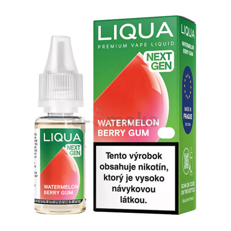 10 ml Watermelon Berry Gum Liqua e-liquid | www.e-smoke.sk