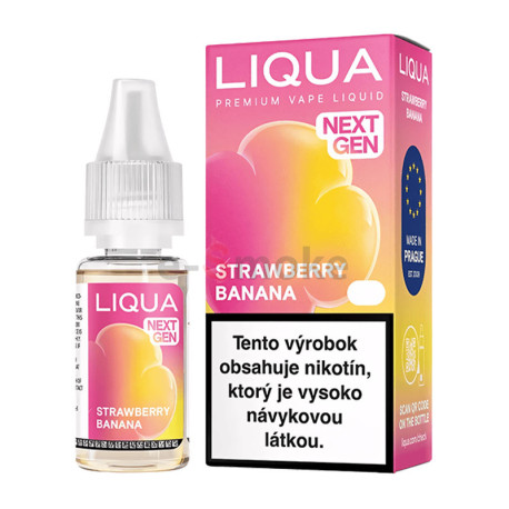 10 ml Strawberry Banana Liqua e-liquid | www.e-smoke.sk