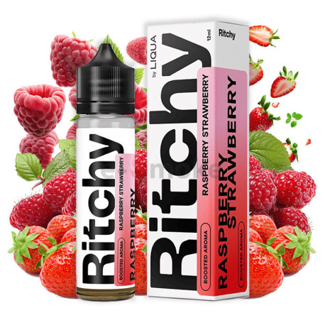 60 ml Raspberry Strawberry RITCHY - 12 ml S&V | www.e-smoke.sk