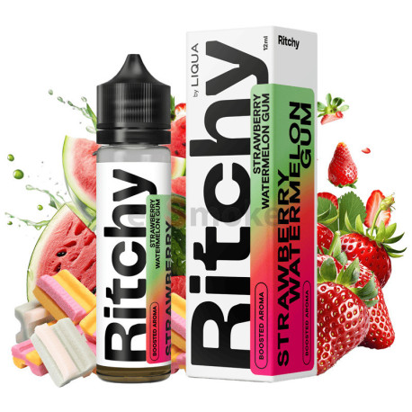 60 ml Strawberry Watermelon Gum RITCHY - 12 ml S&V | www.e-smoke.sk