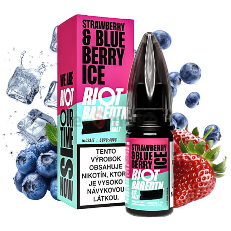 10ml Strawberry Blueberry Ice Riot BAR EDTN SALT e-liquid | www.e-smoke.sk
