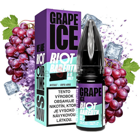10ml Grape Ice Riot BAR EDTN SALT e-liquid | www.e-smoke.sk