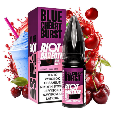 10ml Blue Cherry Burst Riot BAR EDTN SALT e-liquid | www.e-smoke.sk