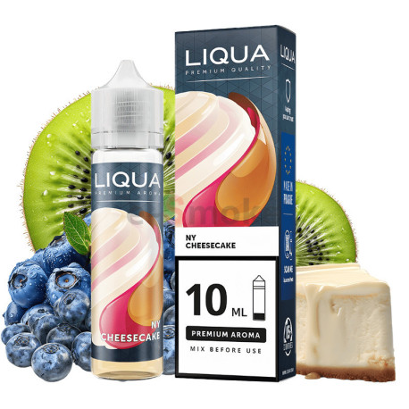 60 ml NY Cheesecake LIQUA MIX&GO - 10 ml S&V | www.e-smoke.sk