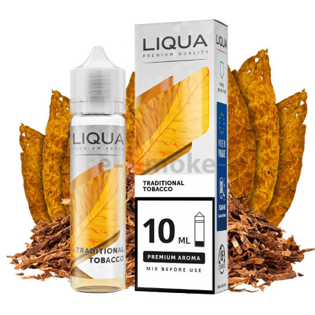 60 ml Traditional Tobacco LIQUA MIX&GO - 10 ml S&V | www.e-smoke.sk