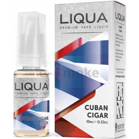 10 ml Kubánska cigara Liqua Elements e-liquid