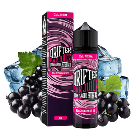60 ml Blackcurrant Ice DRIFTER BAR JUICE - 12 ml S&V | www.e-smoke.sk
