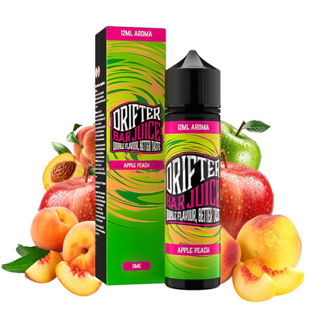 60 ml Apple Peach DRIFTER BAR JUICE - 12 ml S&V | www.e-smoke.sk