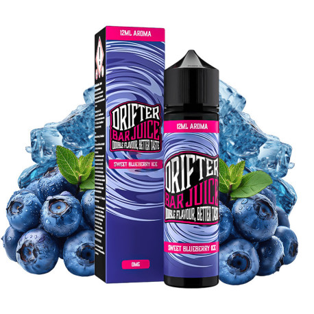 60 ml Sweet Blueberry Ice DRIFTER BAR JUICE - 12 ml S&V | www.e-smoke.sk