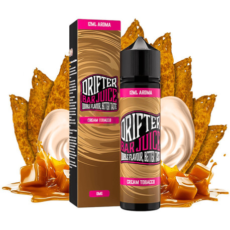 60 ml Cream Tobacco DRIFTER BAR JUICE - 12 ml S&V | www.e-smoke.sk