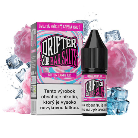 10ml Cotton Candy Ice Drifter Bar Salts e-liquid | www.e-smoke.sk