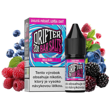 10ml Mad Blue Drifter Bar Salts e-liquid | www.e-smoke.sk