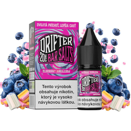 10ml Blueberry Bubblegum Drifter Bar Salts e-liquid | www.e-smoke.sk