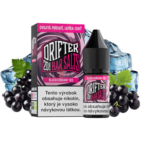 10ml Blackcurrant Ice Drifter Bar Salts e-liquid | www.e-smoke.sk