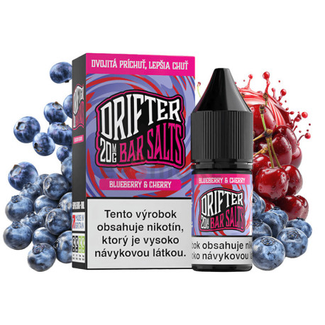 10ml Blueberry & Cherry Drifter Bar Salts e-liquid | www.e-smoke.sk