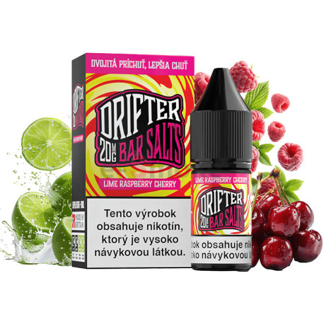 10ml Lime Raspberry Cherry Drifter Bar Salts e-liquid | www.e-smoke.sk