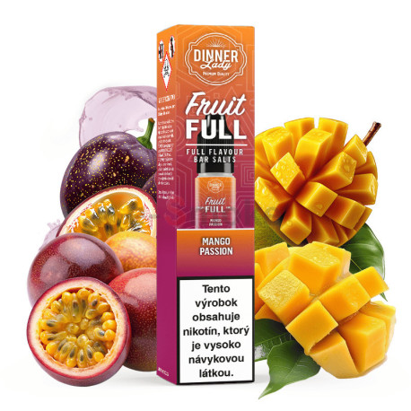 10 ml Mango Passion Dinner Lady Bar Salt e-liquid | www.e-smoke.sk
