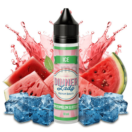 60 ml Watermelon Slices Ice Dinner Lady - 10 ml S&V | www.e-smoke.sk