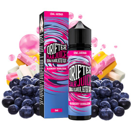 60 ml Blueberry Bubblegum DRIFTER BAR JUICE - 12 ml S&V | www.e-smoke.sk