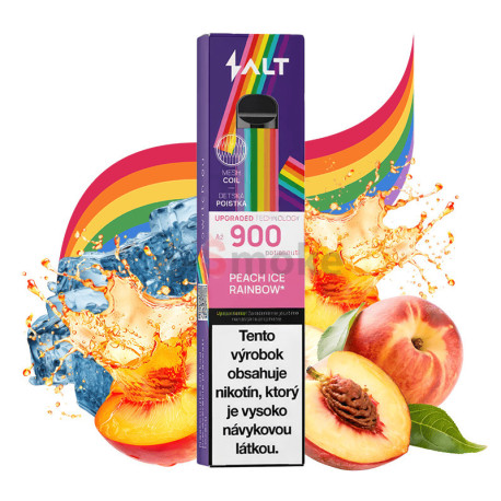 Salt SWITCH jednorazová el. cigareta - Rainbow Peach Ice| www.e-smoke.sk