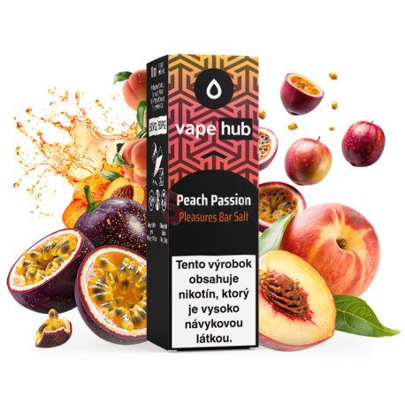 10ml Peach Passion Vapehub SALT e-liquid | www.e-smoke.sk