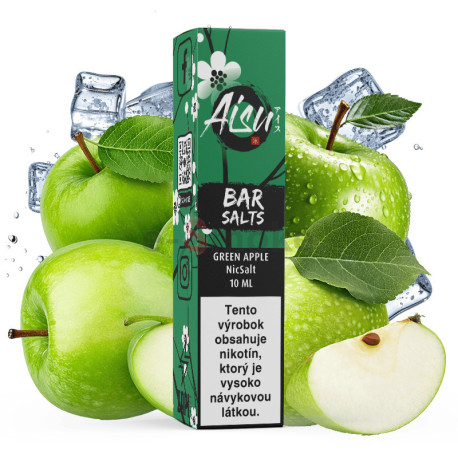 10ml Green Apple AISU Bar Salts (www.e-smoke.sk)