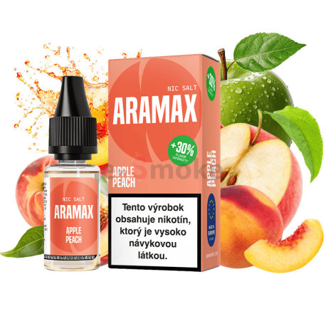 10ml Apple Peach ARAMAX SALT e-liquid