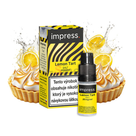 10ml Lemon Tart IMPRESS SALT e-liquid | www.e-smoke.sk