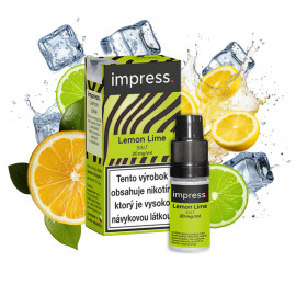 10ml Lemon Lime Emporio IMPRESS SALT e-liquid | www.e-smoke.sk