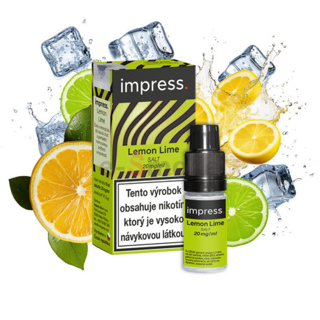 10ml Lemon Lime Emporio IMPRESS SALT e-liquid | www.e-smoke.sk