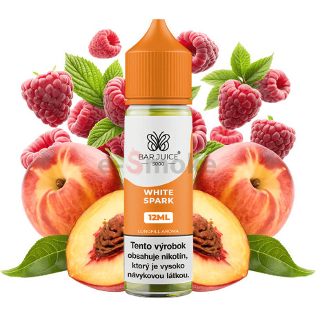 60ml White Spark (Razz) Bar Juice 5000 - 12ml S&V | www.e-smoke.sk