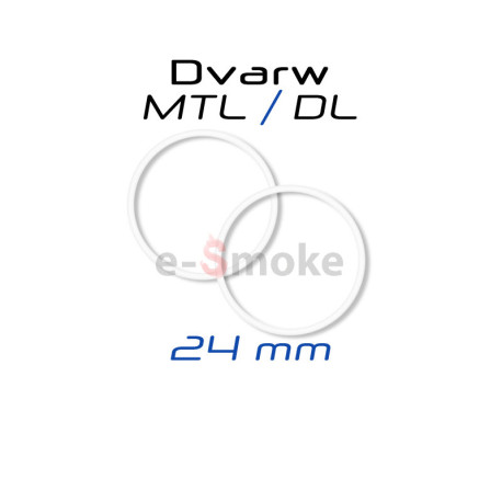 KHW MODS Dvarw FL 24mm náhradné tesnenia na sklo | www.e-smoke.sk