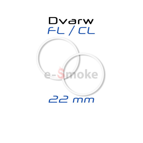 KHW MODS Dvarw FL 22mm náhradné tesnenia na sklo | www.e-smoke.sk