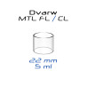 KHW MODS Dvarw MTL FL/CL 22mm náhradné sklo | www.e-smoke.sk