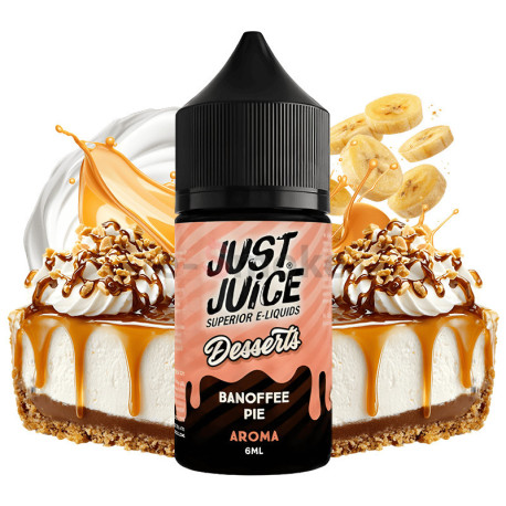 30 ml Banoffee Pie JUST JUICE Desserts - 6 ml S&V