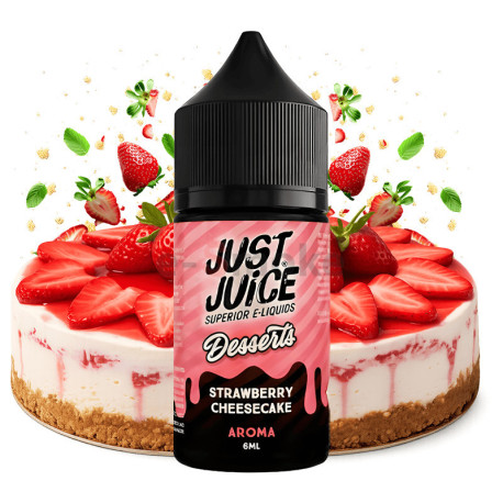 30 ml Strawberry Cheesecake JUST JUICE Desserts - 6 ml S&V