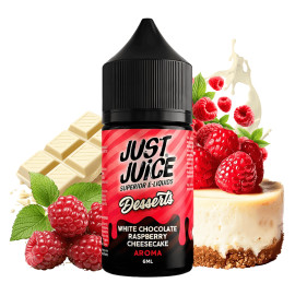 30 ml White Chocolate Raspberry Cheesecake JUST JUICE Desserts - 6 ml S&V