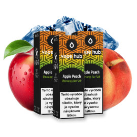 3-PACK - 10ml Apple Peach Vapehub SALT e-liquid