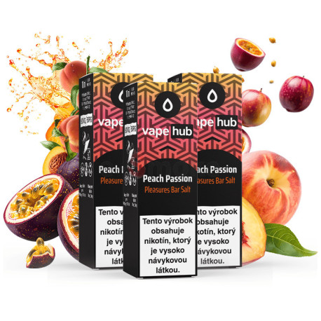 3-PACK - 10ml Peach Passion Vapehub SALT e-liquid