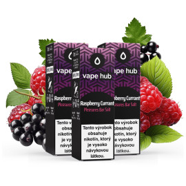 3-PACK - 10ml Raspberry Currant Vapehub SALT e-liquid