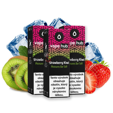 3-PACK - 10ml Strawberry Kiwi Vapehub SALT e-liquid