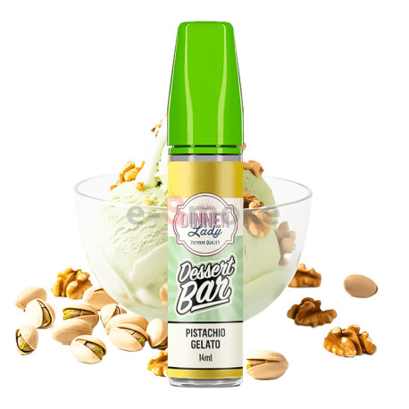 60 ml Pistachio Gelato Dinner Lady Dessert Bar - 14 ml S&V