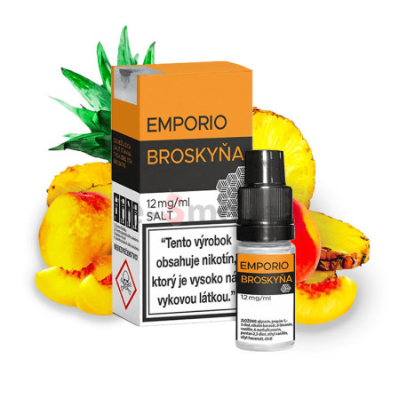 10 ml Broskyňa Emporio SALT e-liquid