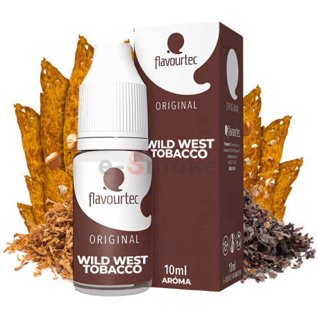 10ml Wild West Tobacco Flavourtec aróma | www.e-smoke.sk