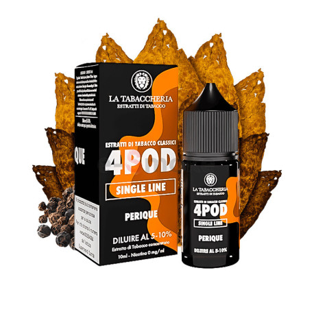 10ml Perique 4Pod La Tabaccheria aróma | www.e-smoke.sk