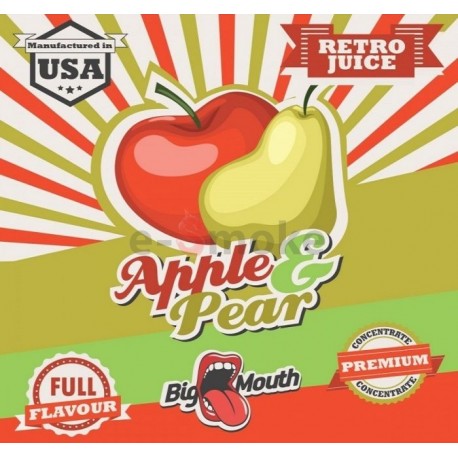 10 ml Apple and Pear Big Mouth aróma