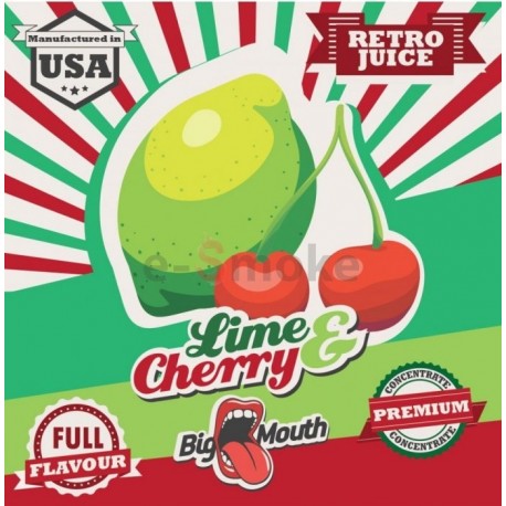 10 ml Lime and Cherry Big Mouth aróma
