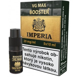 5x10 ml Imperia VG Max BOOSTER 100% VG - 20mg